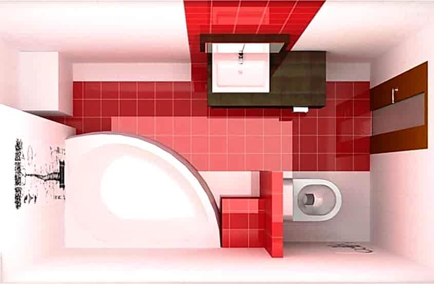 интерьер маленькой ванной комнаты интерьер маленькой ванной комнаты